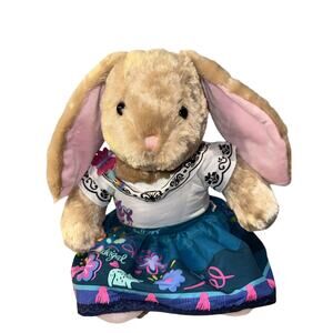Build A Bear Pawlette Encanto Mirabel Madrigal Clothes easter bunny rabbit plush